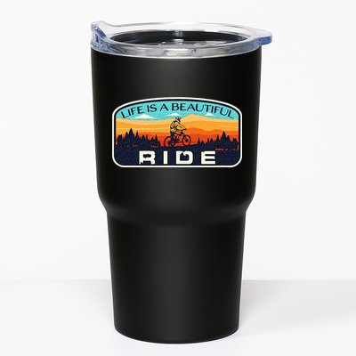 Mountain Bike Biking Cycling Retro MTB Trail Enthusiast Idea Tumbler