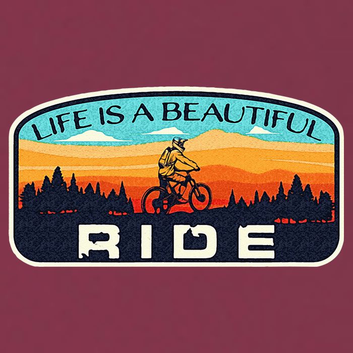 Mountain Bike Biking Cycling Retro MTB Trail Enthusiast Idea 16oz Travel Tumbler