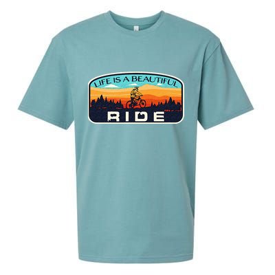 Mountain Bike Biking Cycling Retro MTB Trail Enthusiast Idea Sueded Cloud Jersey T-Shirt