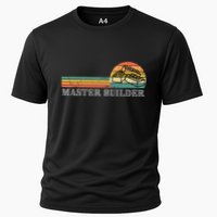 Master Builder Block Building Birthday Cooling Performance Crew T-Shirt