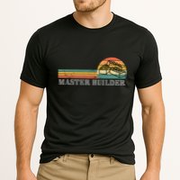 Master Builder Block Building Birthday Cooling Performance Crew T-Shirt