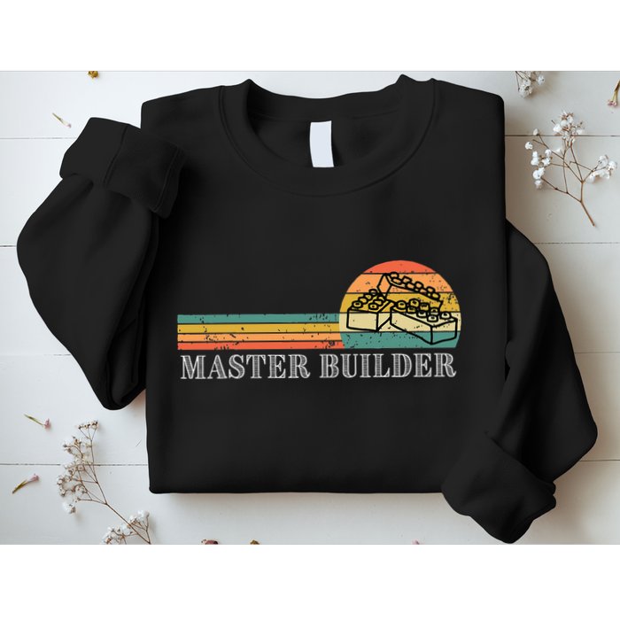 Master Builder Block Building Birthday Sweatshirt