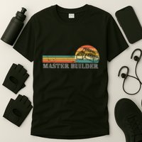 Master Builder Block Building Birthday T-Shirt