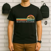 Master Builder Block Building Birthday T-Shirt