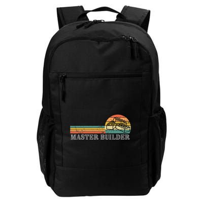 Master Builder Block Building Birthday Daily Commute Backpack