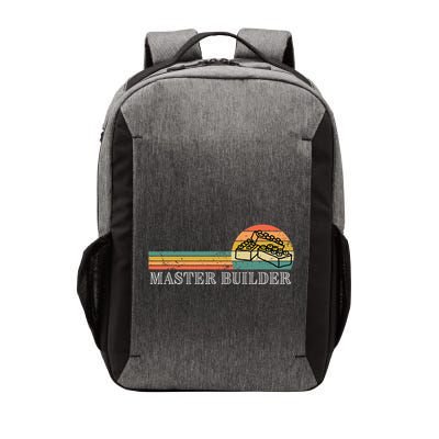 Master Builder Block Building Birthday Vector Backpack