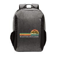Master Builder Block Building Birthday Vector Backpack