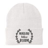 Maslow Before Bloom Knit Cap Winter Beanie