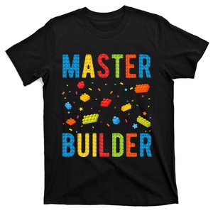 Master Builder Building Blocks Brick Builder T-Shirt