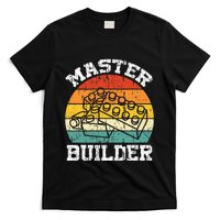 Master Builder Building Blocks Brick Toy Master Builder T-Shirt