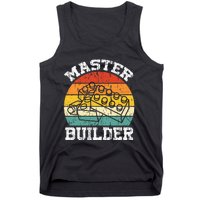 Master Builder Building Blocks Brick Toy Master Builder Tank Top