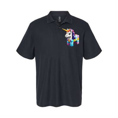 Master Builder Bricks Blocks Play Toy.s Unicorn Softstyle Adult Sport Polo