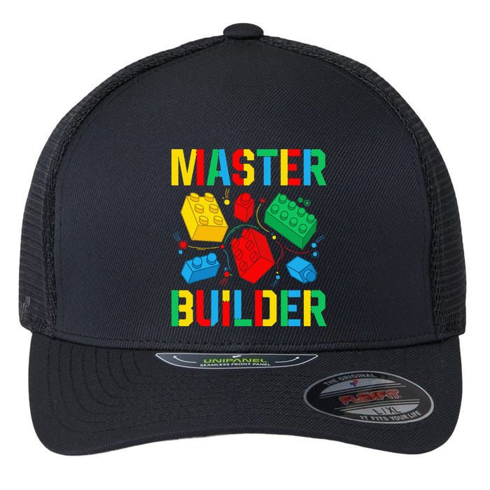 Master Builder Building Blocks Brick Toy Master Builder Flexfit Unipanel Trucker Cap