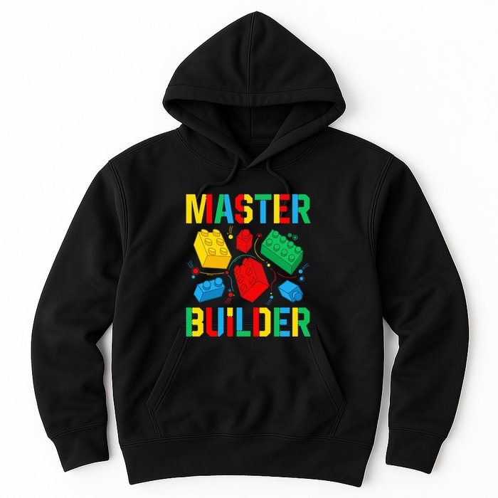 Master Builder Building Blocks Brick Toy Master Builder Hoodie