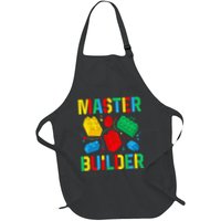 Master Builder Building Blocks Brick Toy Master Builder Full-Length Apron With Pockets