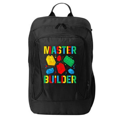 Master Builder Building Blocks Brick Toy Master Builder City Backpack