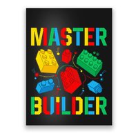 Master Builder Building Blocks Brick Toy Master Builder Poster