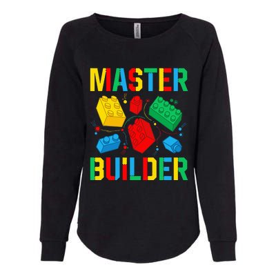 Master Builder Building Blocks Brick Toy Master Builder Womens California Wash Sweatshirt