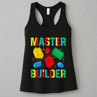 Master Builder Building Blocks Brick Toy Master Builder Womens Tank Top