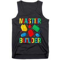Master Builder Building Blocks Brick Toy Master Builder Tank Top
