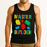 Master Builder Building Blocks Brick Toy Master Builder Tank Top