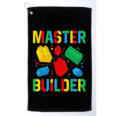 Master Builder Building Blocks Brick Toy Master Builder Golf Towel