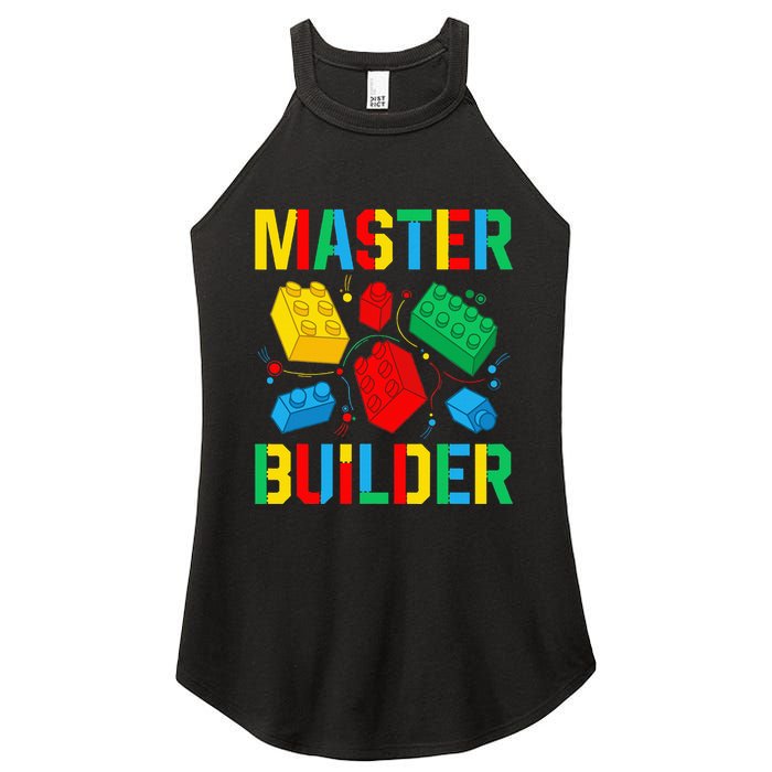 Master Builder Building Blocks Brick Toy Master Builder Women's Perfect Tri Rocker Tank