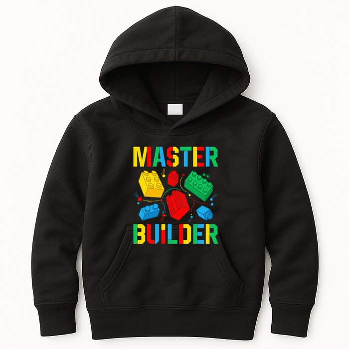 Master Builder Building Blocks Brick Toy Master Builder Kids Hoodie