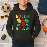 Master Builder Building Blocks Brick Toy Master Builder Kids Hoodie