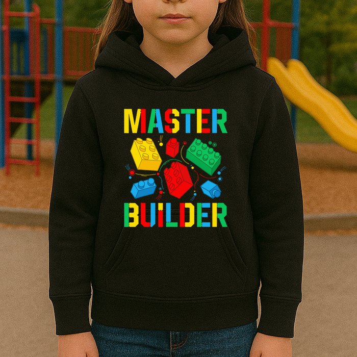 Master Builder Building Blocks Brick Toy Master Builder Kids Hoodie
