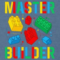 Master Builder Building Blocks Brick Toy Master Builder Garment-Dyed Sweatshirt
