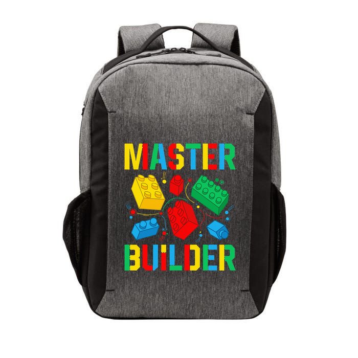 Master Builder Building Blocks Brick Toy Master Builder Vector Backpack
