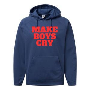 Make B.O.Y.S Cry Performance Fleece Hoodie