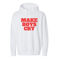 Make B.O.Y.S Cry Garment-Dyed Fleece Hoodie