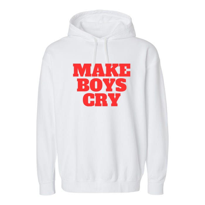 Make B.O.Y.S Cry Garment-Dyed Fleece Hoodie