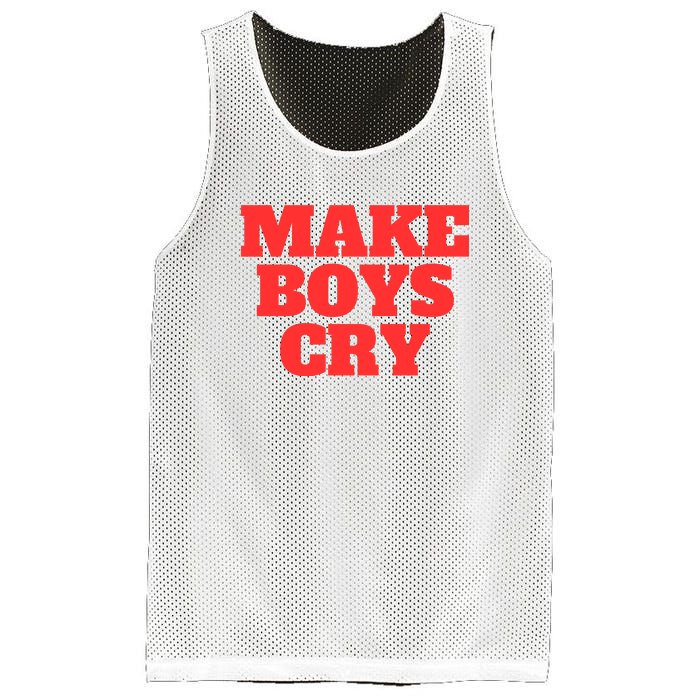 Make B.O.Y.S Cry Mesh Reversible Basketball Jersey Tank