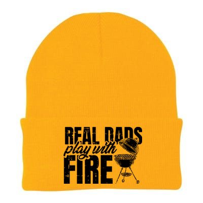 Men BBQ Chef Dad Fathers Day Grill Grilling Master Papa Grandpa Knit Cap Winter Beanie