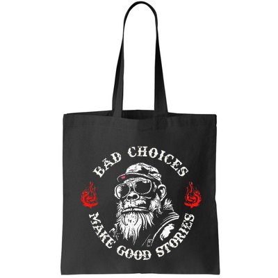 Monkey Bad Choices Make Good Stories Bag
