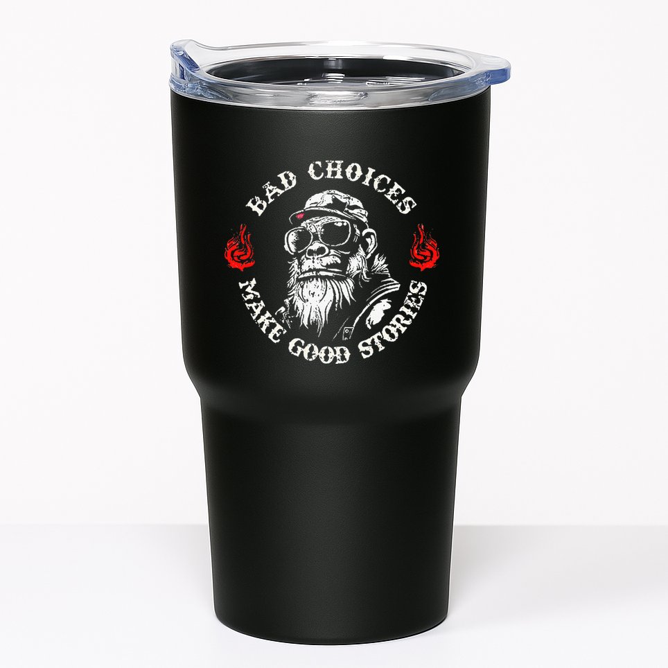 Monkey Bad Choices Make Good Stories Tumbler