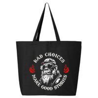 Monkey Bad Choices Make Good Stories 25L Jumbo Tote