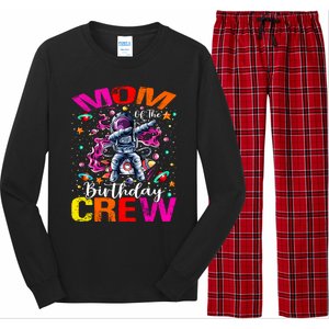 Mom Birthday Crew Astronaut Space Planets Gift Long Sleeve Pajama Set