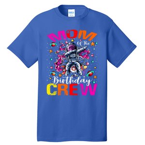 Mom Birthday Crew Astronaut Space Planets Gift Tall T-Shirt