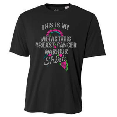 Metastatic Breast Cancer Awareness Warrior Cooling Performance Crew T-Shirt