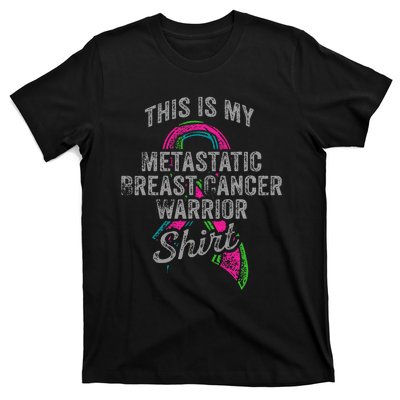 Metastatic Breast Cancer Awareness Warrior T-Shirt