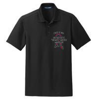 Metastatic Breast Cancer Awareness Warrior Dry Zone Grid Polo