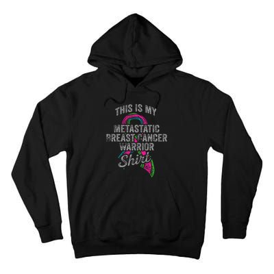 Metastatic Breast Cancer Awareness Warrior Tall Hoodie