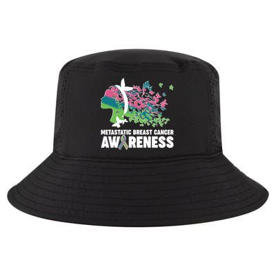 Metastatic Breast Cancer Awareness Butterflies Cool Comfort Performance Bucket Hat