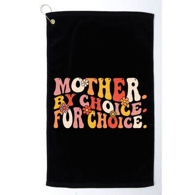 Mother By Choice For Choice Pro Choice Feminist Rights Golf Towel