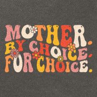 Mother By Choice For Choice Pro Choice Feminist Rights Cotton Canvas Backpack