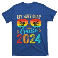 My Birthday Cruise 2024 Party Cruise Birthday Vacation  T-Shirt